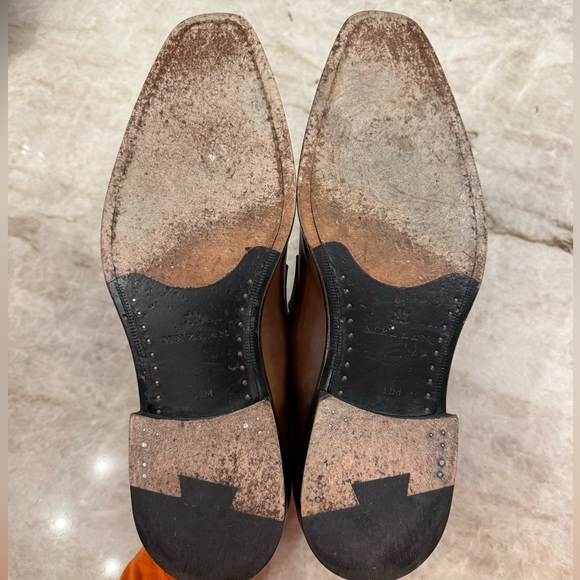 MEZLAN Brown Leather Men's Loafers - Picture 3 of 7